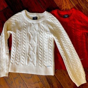 Abercrombie and Fitch sweaters XS